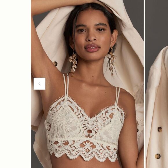 Anthropologie Tops - Anthropologie The Viviette Lace Bra Top